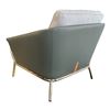 Image 4 : New - Ulivi - Clara Armchair - MSRP $14,875 - Made in Italy - 30.7" x 31.1" x 29.5" H (78 x 79 x 75