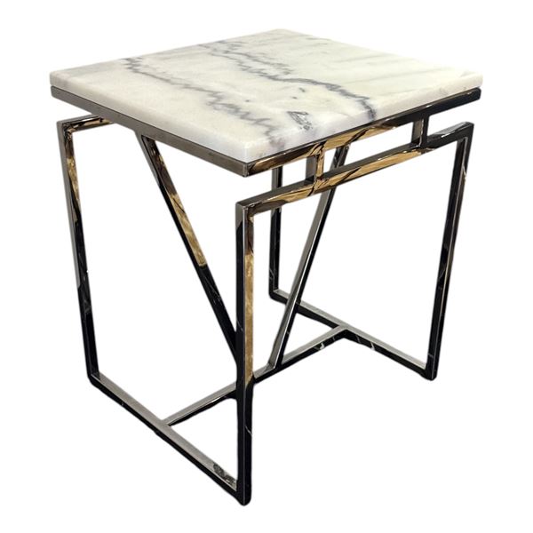 New - Sophie Side Table - Model DEL-CT10-BK - 14" x 15.5" x 18" H - MSRP $1,150 - New Floor Model