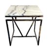 Image 2 : New - Sophie Side Table - Model DEL-CT10-BK - 14" x 15.5" x 18" H - MSRP $1,150 - New Floor Model