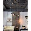 Image 4 : New - Castro Lighting - Streamline Suspension Light - Gold Finish - 39.4" x 3.5" - MSRP $3,016 - New