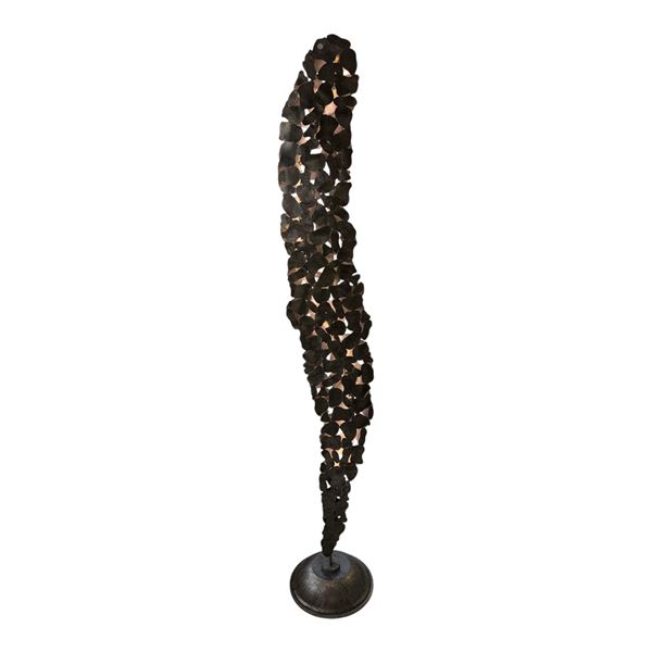 New - IDL - Corten Lighting Floor Lamp - Height: 75" - MSRP $5,949 - New Floor Model - Made in Italy