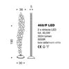 Image 3 : New - IDL - Corten Lighting Floor Lamp - Height: 75" - MSRP $5,949 - New Floor Model - Made in Italy