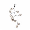 Image 1 : New - ARK Lighting - Grape Vine Sputnik Chandelier (11-Head) - Smoke Grey - Model #1212S-11 - MSRP $