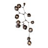 Image 2 : New - ARK Lighting - Grape Vine Sputnik Chandelier (11-Head) - Smoke Grey - Model #1212S-11 - MSRP $