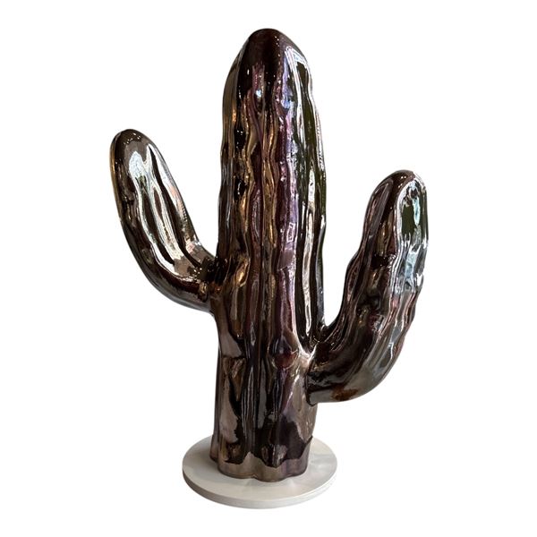 New - Bronze Cactus Medium by Ark Interiors - MSRP $525 - New Floor Model