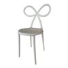 Image 2 : New - Qeeboo - Ribbon Chair by Nika Zupanc - Color: White - 19.5" x 18" x 33" H - MSRP $998 - New Fl