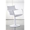 Image 3 : New - Sovet - FLUTE Swivel Chair by Ark Interiors - 24" x 19.7" x 32.3" H - MSRP $1,236 - New Floor 