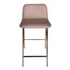 Image 2 : New - Traba - BARDOT Stool by Ark Interiors - MSRP $1,499 - New Floor Model - Made in Italy