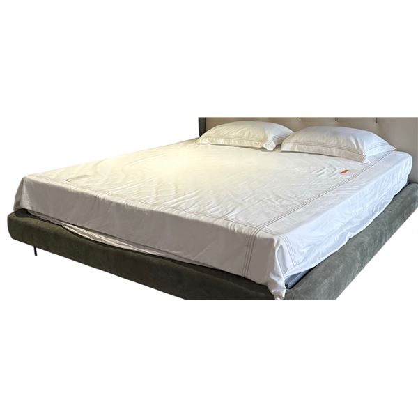 King Size BEAUTY BYJ-LUO Bamboo & Coconut Coir Mattress - Includes 2 Pillows