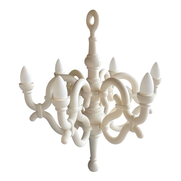 New - Qeeboo - Fallen Chandelier M Floor Lamp by Ark Interiors - 35.4" x 33" x 29.9" H - MSRP $2,447