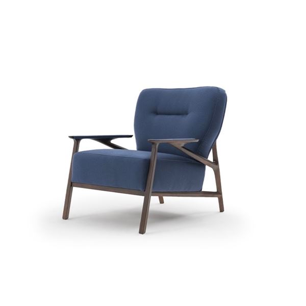 New - Turri - VINE Armchair by Ark Interiors - 28" x 33" x 31.4" H - MSRP $15,886 - New Floor Model 