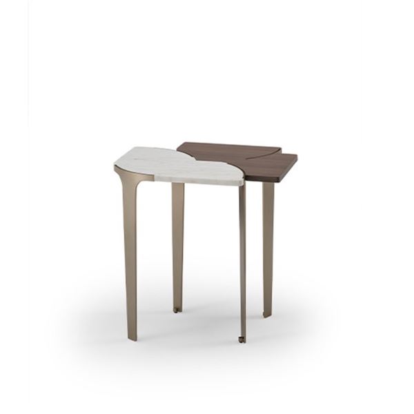 New - Turri - SOUL Side Table by Ark Interiors - 21.7" x 17.7" x 20.9" H - MSRP $11,610 - New Floor 