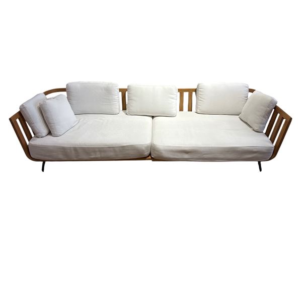 New - Unopiu - WELCOME Sofa by Ark Interiors - 108" x 33" x 32" H - MSRP $16,770 - New Floor Model -