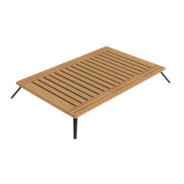 New - Unopiu - WELCOME Coffee Table by Ark Interiors - approx 55" x 33" x 8" - MSRP $3,500 - New Flo