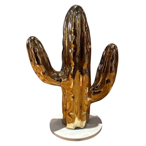 New - Bronze Cactus Small by Ark Interiors - MSRP $420- New Floor Model