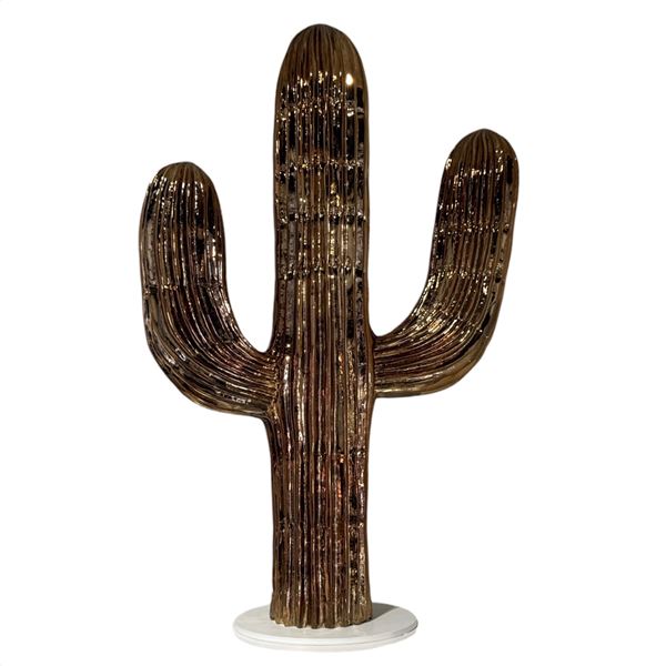 New - Bronze Cactus Large by Ark Interiors - MSRP $775 - New Floor Model