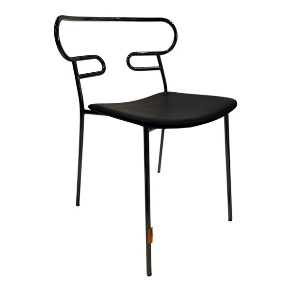 New - TrabA' - GENOA Chair by Ark Interiors - approx 20" x 20" x 28.7"H - MSRP $1,099 - New Floor Mo