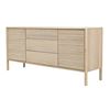 Image 1 : BNIB - LH Home Runway Sideboard - Light Oak, RV: $2,652.75 CAD (RUN003B) - 66.9 x 17.7 x 31.5 in.