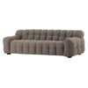 Image 1 : New - LH Home Fusion Sofa - Brown, RV: $4270 CAD (CR050-BRN) - 94.4 x 41 x 29.5 in.