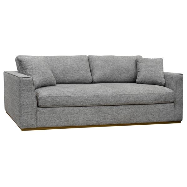 New - LH Home Anderson Sofa - Shadow Grey, RV: $3999 CAD (DAV008-SHA) - 97 x 40 x 34 in.