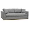 Image 1 : New - LH Home Anderson Sofa - Shadow Grey, RV: $3999 CAD (DAV008-SHA) - 97 x 40 x 34 in.