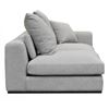 Image 2 : BNIB - LH Home Sullivan Sectional RHF Sofa - Alba Stone, RV: $3,948.75 CAD (DAV013-RHF-SOFA) - 87 x 