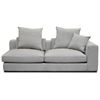 Image 4 : BNIB - LH Home Sullivan Sectional RHF Sofa - Alba Stone, RV: $3,948.75 CAD (DAV013-RHF-SOFA) - 87 x 