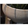 Image 2 : BNIB - LH Home Patio Large Standing Urn - Brown Stone, RV: $168.75 CAD (PAT014-L) - 18.5 x 18.5 x 21