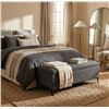 Image 2 : BNIB - LH Home Reece Storage Bench - Charcoal Grey, RV: $920.25 CAD (REC016-CGR) - 47.5 x 20 x 18.5 
