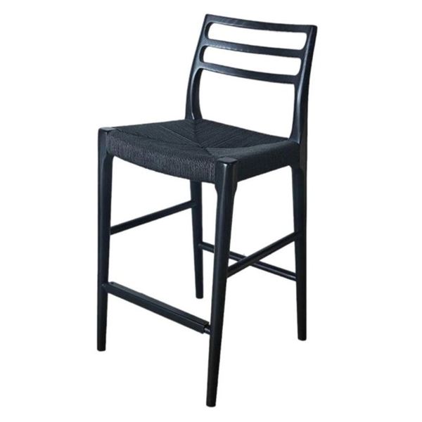 BNIB - LH Home Java Bar Stool w/ 28" Seat Height - Black, RV: $672.75 CAD (JAV028-BLK) - 18.2 x 22.4