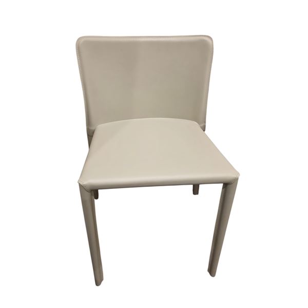 New Kika Dining Chair Light Grey - RV: $980 - Approx: 18" x 20" x 18" - ARK Interiors Floor Model