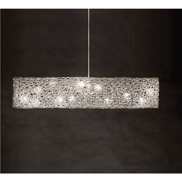 New Canoe Suspension Light Harcoloor - RV: $5240 - Approx: 47.2" x 9.8" - ARK Interiors Floor Model