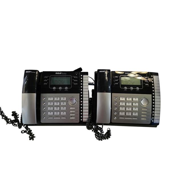 Group of 3 RCA Telefield Business Telephones