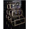 Image 3 : New Group of 3 Hexagon Wine Rack Gold - RV: $1200