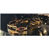 Image 4 : New Group Of Designer Gold Oval Mirrored Tray and Wine Holder