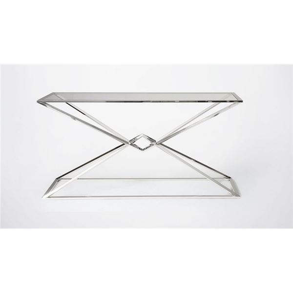 New - Fiorella Designer Console by Ark Interiors - approx. 59in x 18in x 30in H - MSRP $3,800 - new 