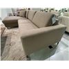 Image 9 : New - Dienne - Lisbona Medium Brown Color Designer Sectional Sofa Bed with Storage - approx. 110.63i
