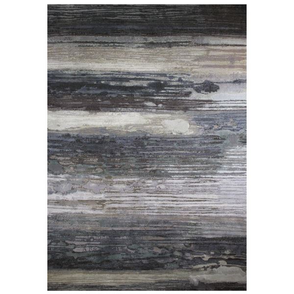 New - Mixed Stone Area Rug Mixed Nylon w/Acrylic - approx. 79in x 114in - MSRP $2,280 - new floor mo