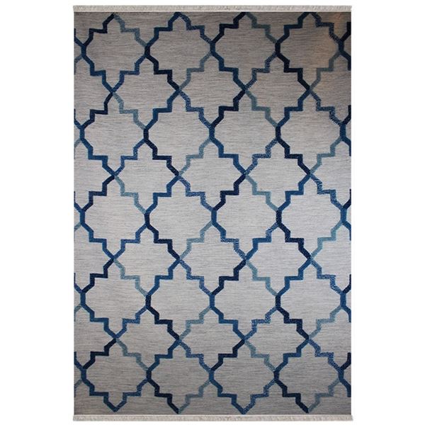 New - Geometric Moroccan Trellis Style Area Rug - approx. 114in x 79in - MSRP $3,560 - new floor mod