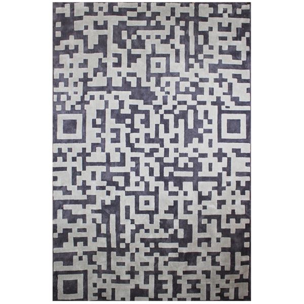 New - Cube Area Rug - approx. 118in x 80in - MSRP $2,280 - new floor model