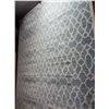 Image 2 : New - Blue/Cream Nylon Area Rug - approx. 79in x 114in - MSRP $1,880 - new floor model