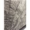 Image 3 : New - Modern Brown Abstract Wood Grain Pattern Area Rug - approx. 116in x 78in - MSRP $2,160 - new f