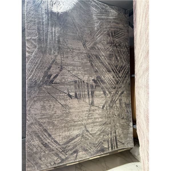 New - Carpet Grey Blended Area Rug - approx. 116in x 78in - MSRP $2,280 - new floor model