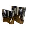 Image 1 : New Small Chrome Harp Vase