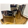 Image 2 : New Small Chrome Harp Vase