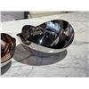 Image 2 : New Set of Polished Steel Wave-Form Decorative Bowls