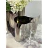 Image 2 : New Harp Vase Small Chrome MSRP $365
