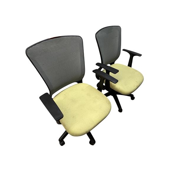 2 office chairs