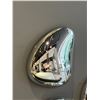 Image 1 : 9pc New Medium Black Chrome Drop Wall Hangings