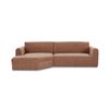 Image 2 : New - Moe's Madrid Sectional Heritage Pink Sofa, Left Facing Chaise - RV: $3499 (OA-1058-33-L-0)